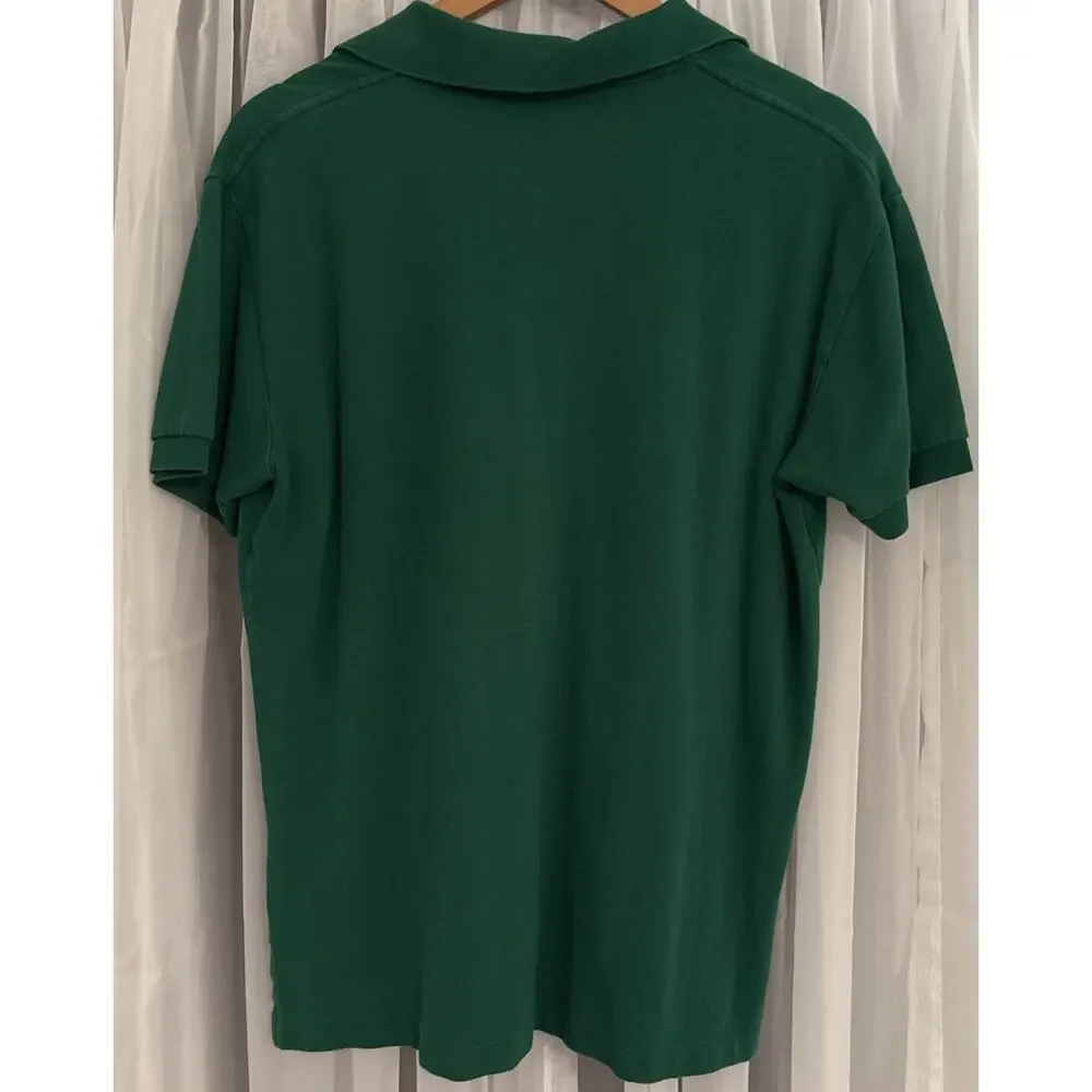 Men's Sharp Green Polo Golf Ralph Lauren Shirt Size Medium